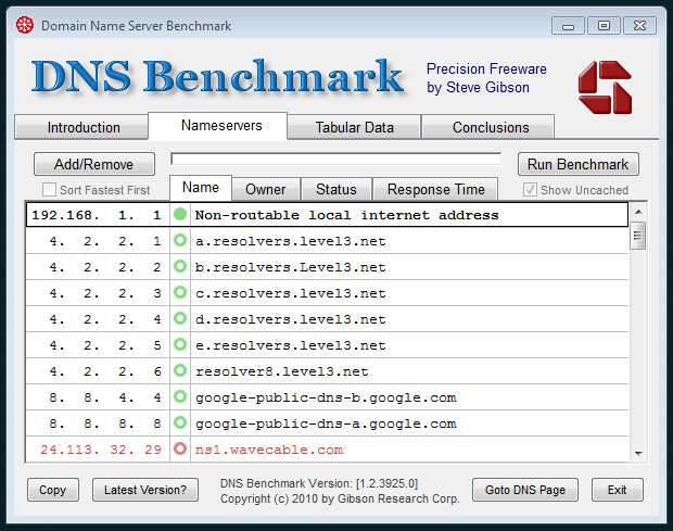 dns-benchmark