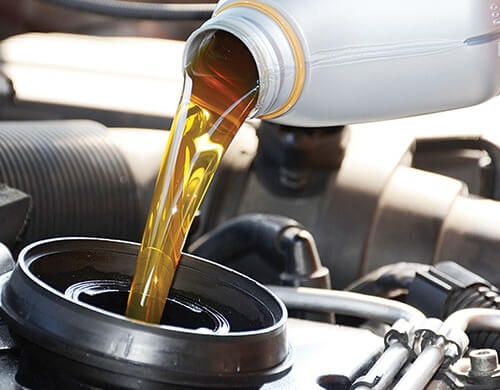 changing car oil
